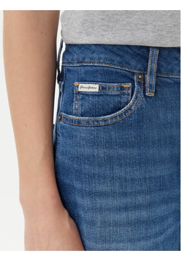 Guess Jeans Jeansy W5YA0O D0021 Niebieski Wide Leg. Kolor: niebieski