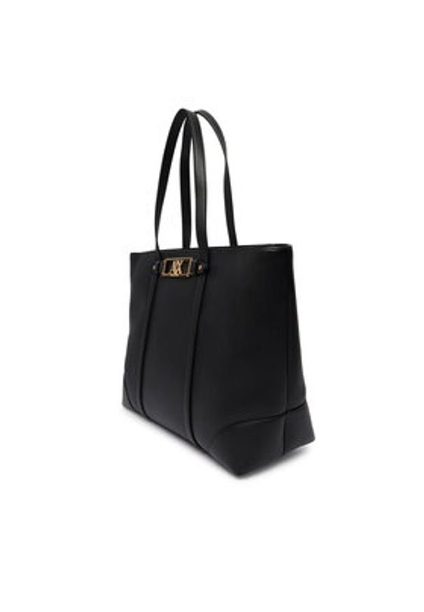 Armani Exchange Torebka XW002608 AF15632 UC010 Czarny. Kolor: czarny. Materiał: skórzane