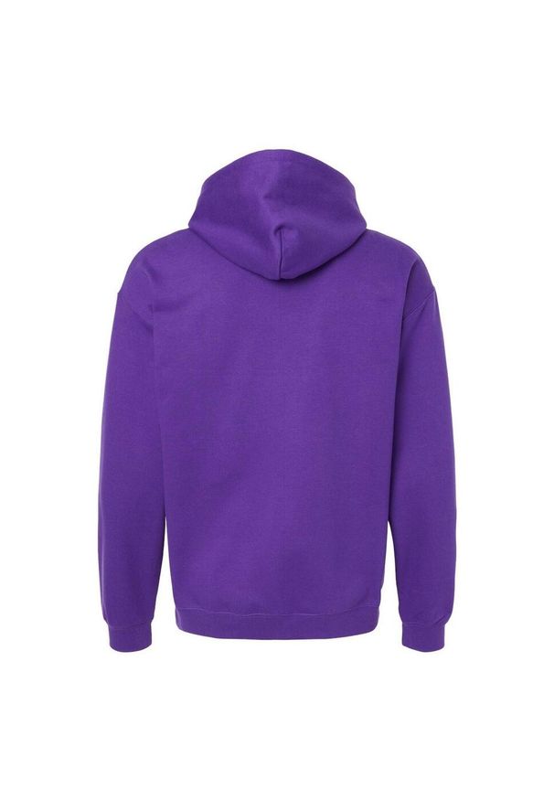 GILDAN - Bluza Z Kapturem Dla Dorosłych Unisex Softstyle Midweight. Typ kołnierza: kaptur. Kolor: fioletowy