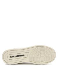 Karl Lagerfeld - KARL LAGERFELD Sneakersy KL53030 Biały. Kolor: biały. Materiał: skóra #4