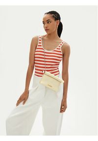 JACQUEMUS Torebka La Petite Pochette Rond C 241BA392-3171 Écru. Materiał: skórzane #6