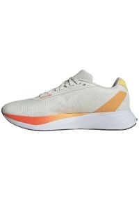 Adidas - Buty do biegania adidas Duramo Sl IE7966 białe. Kolor: biały. Materiał: materiał. Szerokość cholewki: normalna