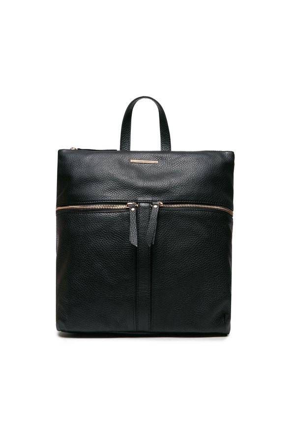 Plecak Geox D Irenie D25JVA 00046 C9999 Black. Kolor: czarny. Materiał: skóra