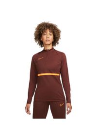 Bluza treningowa damska Nike Dri-FIT Academy 21 Drill Top. Kolor: brązowy. Technologia: Dri-Fit (Nike) #1