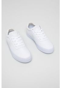 Polo Ralph Lauren - Tenisówki. Nosek buta: okrągły. Zapięcie: sznurówki. Kolor: biały. Materiał: guma #3
