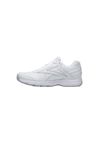 Reebok - Buty na co dzień unisex REEBOK WORK N COUSHION skóra. Okazja: na co dzień. Kolor: biały, wielokolorowy, szary. Materiał: skóra