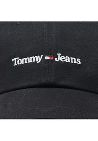 Tommy Jeans Czapka z daszkiem Sport AW0AW14596 Czarny. Kolor: czarny. Materiał: bawełna, materiał. Styl: sportowy #3