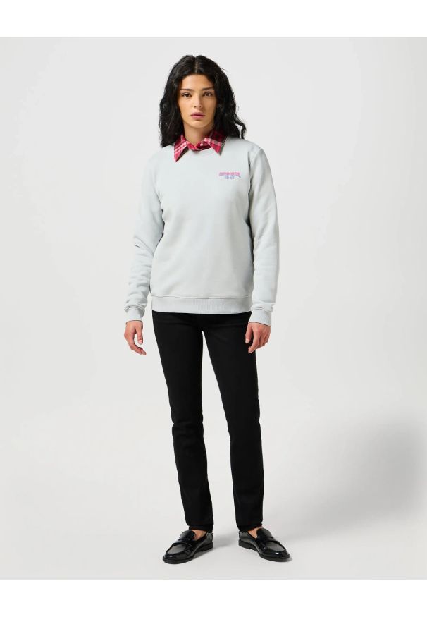 Wrangler - DAMSKIE SPODNIE WRANGLER SLIM NOIR 112356560