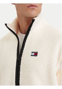Tommy Jeans Polar Teddy DM0DM22345 Biały Relaxed Fit. Kolor: biały. Materiał: syntetyk #5