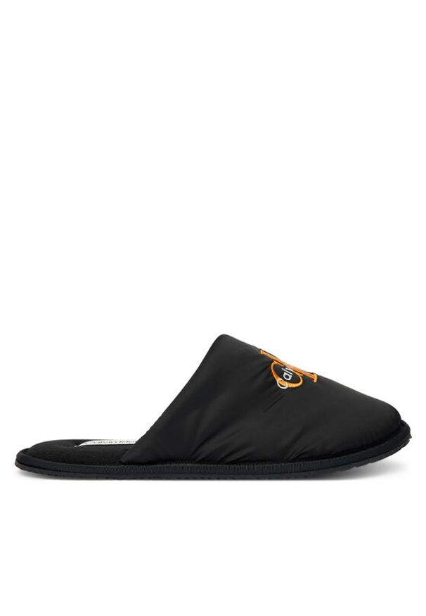 Calvin Klein Kapcie Hotel Slipper Mono Embro YM0YM01392 Czarny. Kolor: czarny. Materiał: materiał
