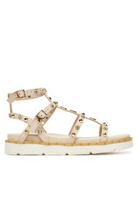 Patrizia Pepe Sandały PPJ347.02 Beżowy. Kolor: beżowy. Materiał: skóra #1