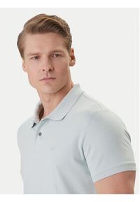 Calvin Klein Polo LV04LC254G Zielony Slim Fit. Typ kołnierza: polo. Kolor: zielony. Materiał: bawełna #2