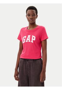 GAP - Gap T-Shirt 729555-08 Różowy Regular Fit. Kolor: różowy. Materiał: bawełna #1