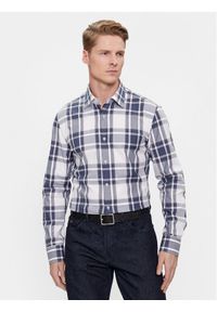 BOSS - Boss Koszula H-Hank-Kent-C1-214 50508749 Biały Slim Fit. Typ kołnierza: kołnierzyk klasyczny. Kolor: biały. Materiał: bawełna #1