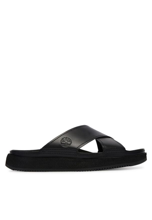 Timberland Klapki TB0A2M17W021 Czarny. Kolor: czarny. Materiał: skóra