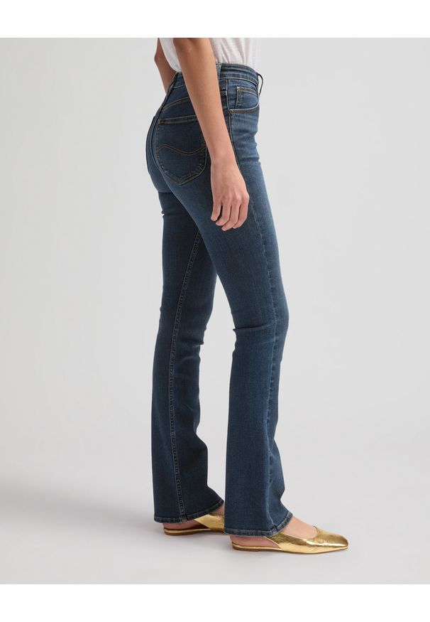 Lee - DAMSKIE SPODNIE LEE BREESE BOOT POP OF BLUE 112378783