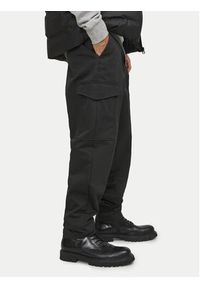 Jack & Jones - Jack&Jones Spodnie materiałowe Bill 12247358 Czarny Tapered Fit. Kolor: czarny. Materiał: bawełna #5