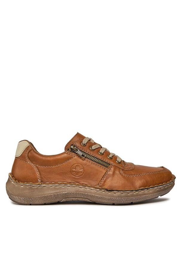 Rieker Sneakersy 03030-25 Brązowy. Kolor: brązowy
