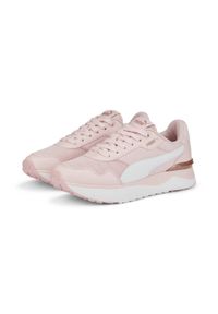Buty do chodzenia dla dzieci Puma R78 Voyage Soft. Kolor: różowy. Materiał: guma, materiał, tkanina, syntetyk. Sport: turystyka piesza