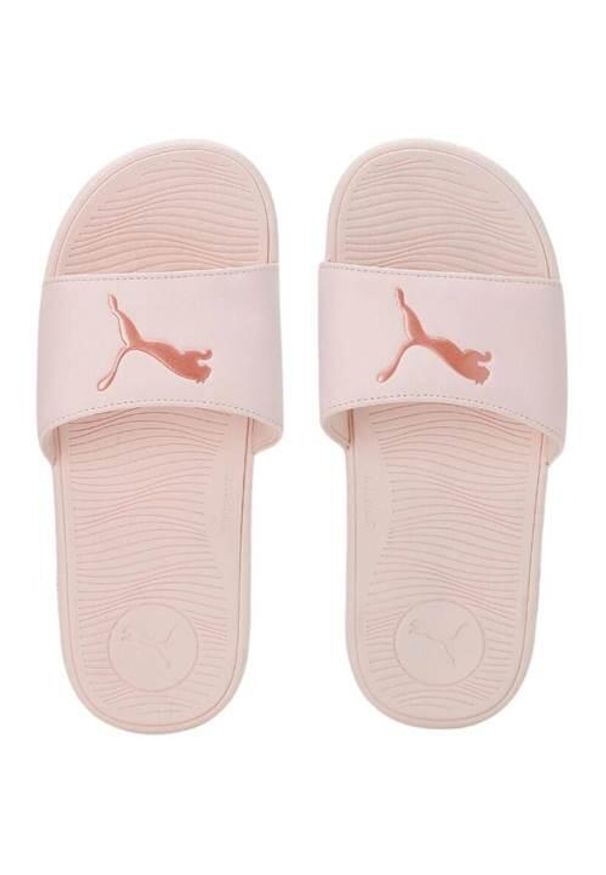 Klapki basenowe dla dorosłych Puma Cool Cat 2.0. Kolor: biały. Materiał: materiał, syntetyk