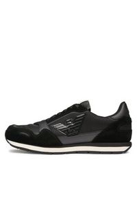 Emporio Armani Sneakersy X4X537 XN730 R926 Czarny. Kolor: czarny. Materiał: materiał #2