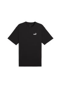 Puma - Męska koszulka sportowa Graphics Summer PUMA Black. Kolor: czarny. Materiał: guma. Wzór: nadruk. Sezon: lato