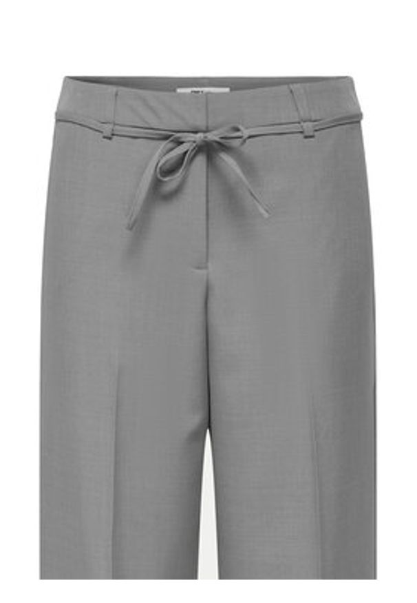 only - ONLY Spodnie materiałowe Marine 15338350 Szary Straight Fit. Kolor: szary. Materiał: syntetyk. Styl: marine
