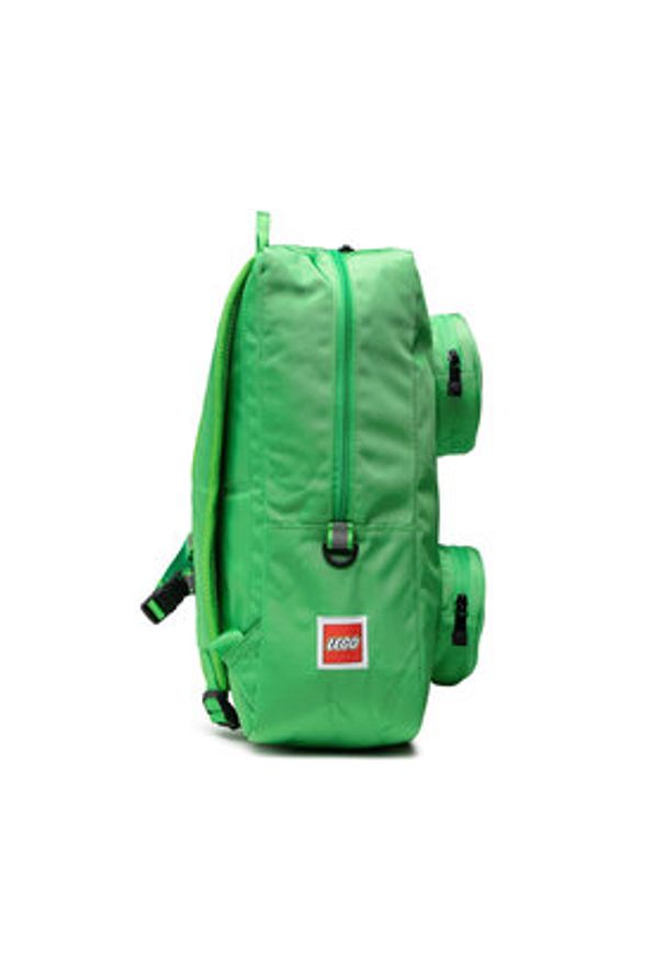 LEGO Plecak Brick 1x2 Backpack 20204-0037 Zielony. Kolor: zielony. Materiał: materiał