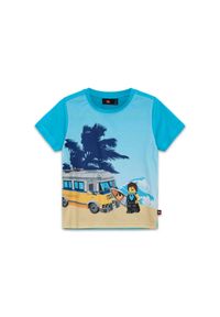 Koszulka Dziecięca LEGO Ludzik Tano 309 Niebieska. Kolor: niebieski #1