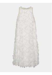 YAS Sukienka koktajlowa Pazy 26028873 Biały Standard Fit. Kolor: biały. Materiał: syntetyk. Styl: wizytowy #5