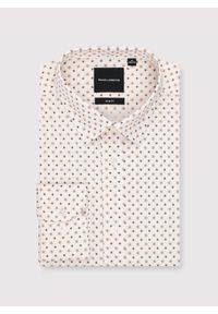 Pako Lorente - PAKO LORENTE – Biała koszula w kwiatowy print. Kolor: biały. Materiał: elastan, bawełna. Długość rękawa: długi rękaw. Długość: długie. Wzór: kwiaty, nadruk #8