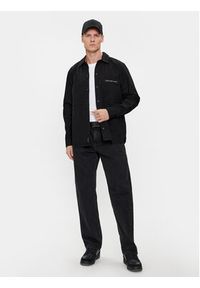 Calvin Klein Jeans Koszula Relaxed Shirt J30J324612 Czarny Relaxed Fit. Kolor: czarny. Materiał: bawełna