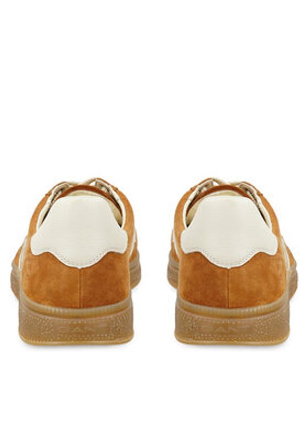 GANT - Gant Sneakersy 31633011 Pomarańczowy. Kolor: pomarańczowy. Materiał: skóra, zamsz