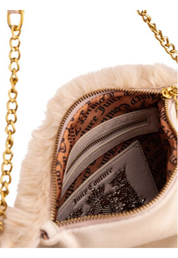 Juicy Couture Torebka BIJXT8669WFP Beżowy. Kolor: beżowy