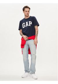 GAP - Gap T-Shirt 856659-04 Granatowy Regular Fit. Kolor: niebieski. Materiał: bawełna #2