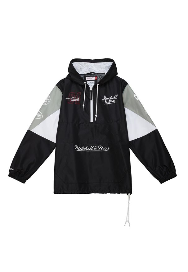 Kurtka wodoodporna Mitchell & Ness Team Origins. Kolor: czarny. Styl: sportowy