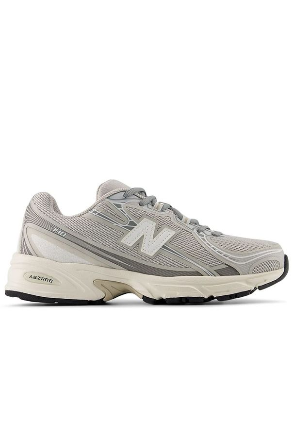Buty unisex New Balance U740N74F - szare. Kolor: szary. Materiał: materiał, syntetyk. Szerokość cholewki: normalna. Sezon: lato. Sport: turystyka piesza