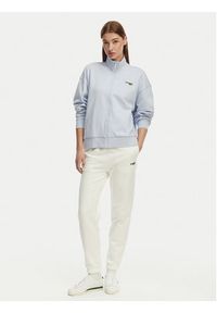 Lacoste Spodnie dresowe XF7604 Biały Regular Fit. Kolor: biały. Materiał: bawełna #4