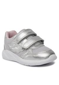 Geox Sneakersy B Sprintye Girl B454TC 0GNAJ C1007 M Srebrny. Kolor: srebrny #3