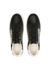 Guess Sneakersy Silea Carryover FM5SIL ELE12 Czarny. Kolor: czarny. Materiał: skóra