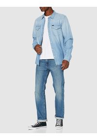 Lee - LEE LEE WESTERN SHIRT MĘSKA KOSZULA FADED BLUE L643NSOF 112115385 #4