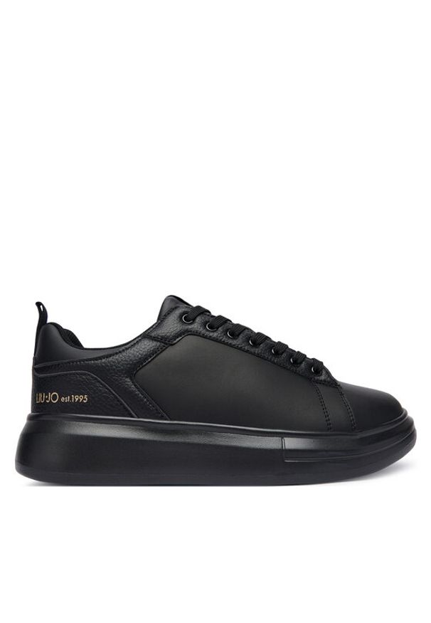 Liu Jo Sneakersy Big 05 7G5015 PX331 Czarny. Kolor: czarny. Materiał: skóra