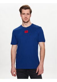Hugo T-Shirt 50447978 Niebieski Regular Fit. Kolor: niebieski #1