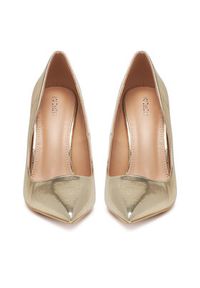 DeeZee Szpilki HT92831-200 Złoty. Kolor: złoty. Materiał: skóra. Obcas: na szpilce #4