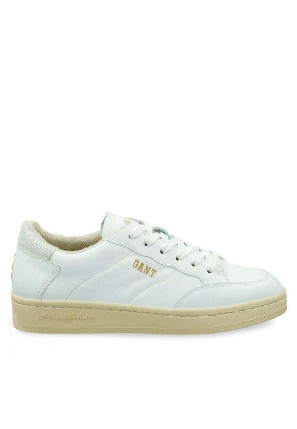 GANT - Gant Sneakersy 30531899 Biały. Kolor: biały. Materiał: skóra