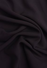 Renee - Czarne Spodnie z Bawełny Typu Palazzo z Gumką w Talii Fieana. Okazja: na spacer, na spotkanie biznesowe, do pracy. Kolor: czarny. Materiał: bawełna. Styl: biznesowy #4