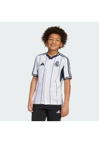 Adidas - Koszulka dziecięca Real Madryt US Pack. Kolor: niebieski, wielokolorowy, biały. Sport: piłka nożna
