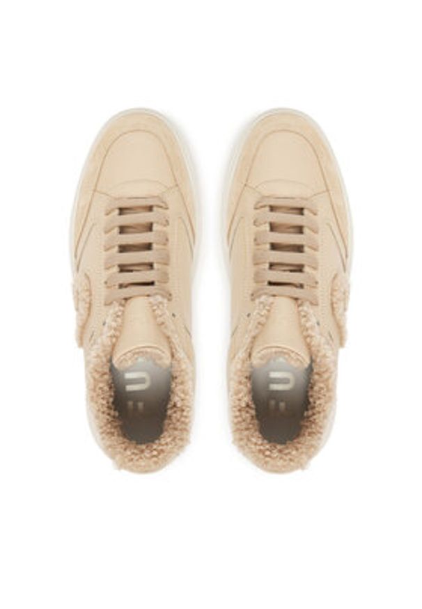 Furla Sneakersy YK35SPT-BX4245-4397S-4-401-20-PT-3 Beżowy. Kolor: beżowy. Materiał: skóra