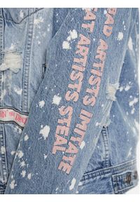 Guess Kurtka jeansowa M3YXN6 D4YO1 Niebieski Regular Fit. Kolor: niebieski. Materiał: bawełna #4