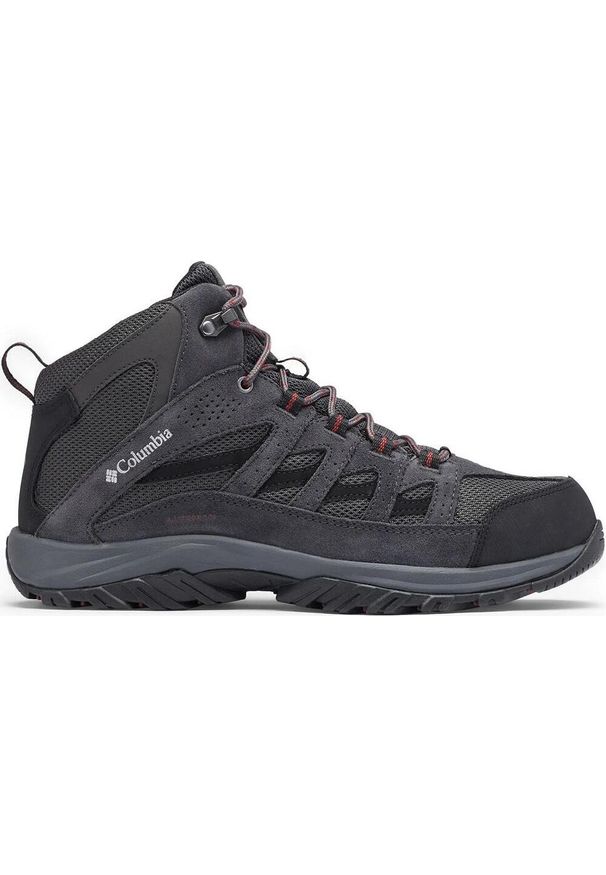 columbia - Buty Trekkingowe Męskie Columbia Crestwood Mid Waterproof. Kolor: szary, czarny, wielokolorowy. Sport: turystyka piesza